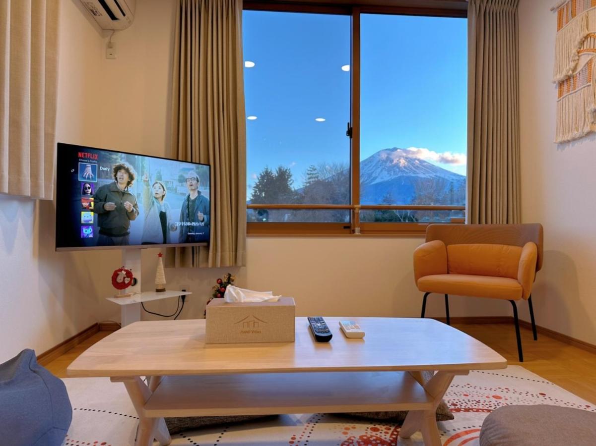 ヴィラ山間堂grandvilla Mt Fuji View Bbq Bonfire Annovillas Sankando Фудзикавагутико Экстерьер фото